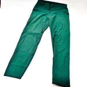 Lululemon Olive/Sage Green High Waist Leggings Women's Size 12